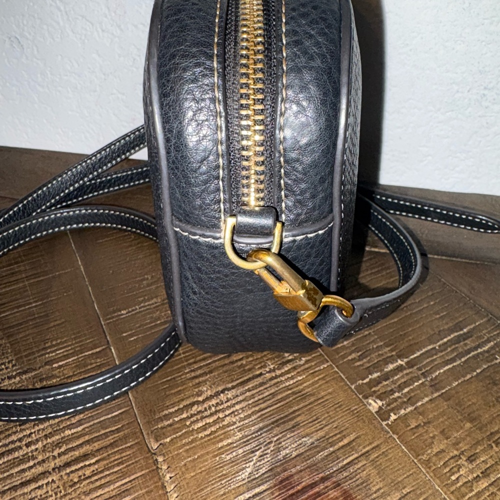 Tory Burch Perry Bombé Mini Camera Crossbody Bag Black - Picture 3 of 7